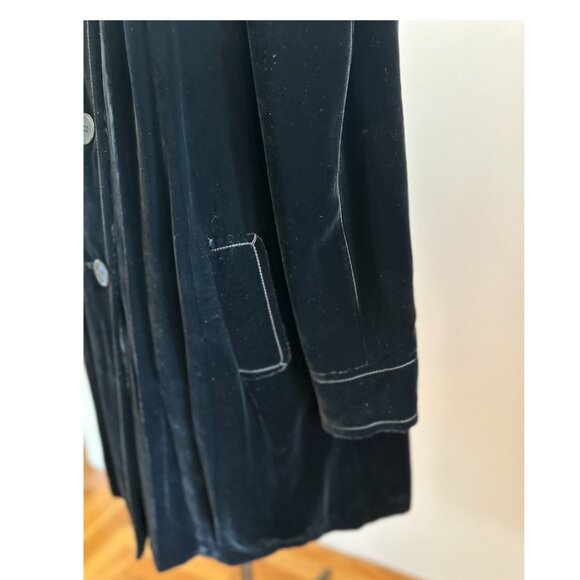 Studio-M Ruched Collar layering-piece soft velvet-feel holiday corpcore XL glam - Picture 4 of 14